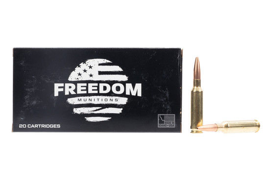 20 rounds of 6.5 Creedmoor ammunition.